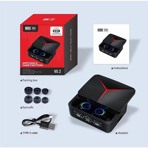 M90 Pro TWS Bluetooth Earbuds